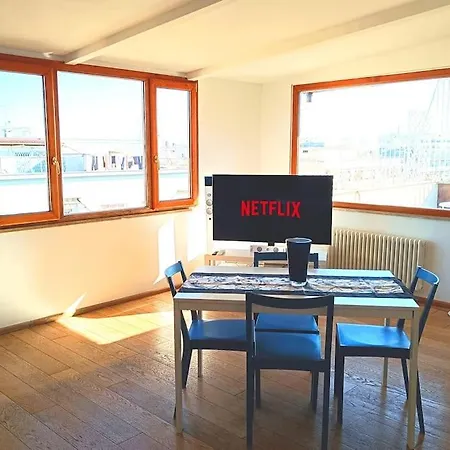 דירה 10 Min To Center Luxury Panoramic Penthouse *